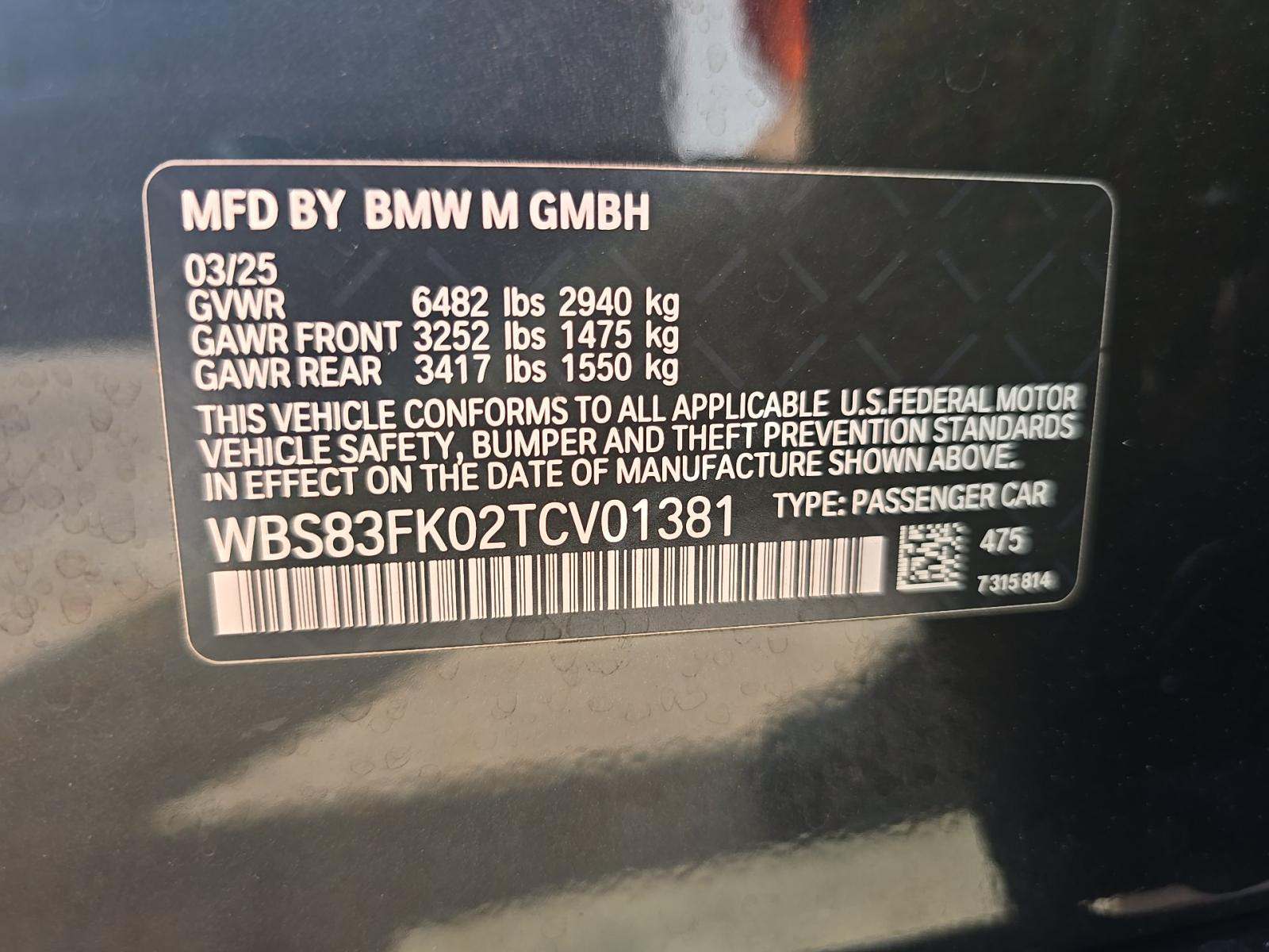 2026 BMW M5 Base AWD