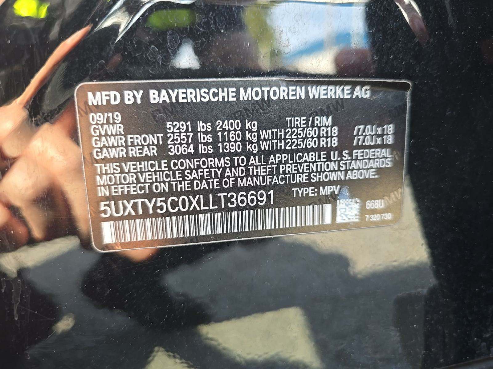 2020 BMW X3 xDrive30i AWD