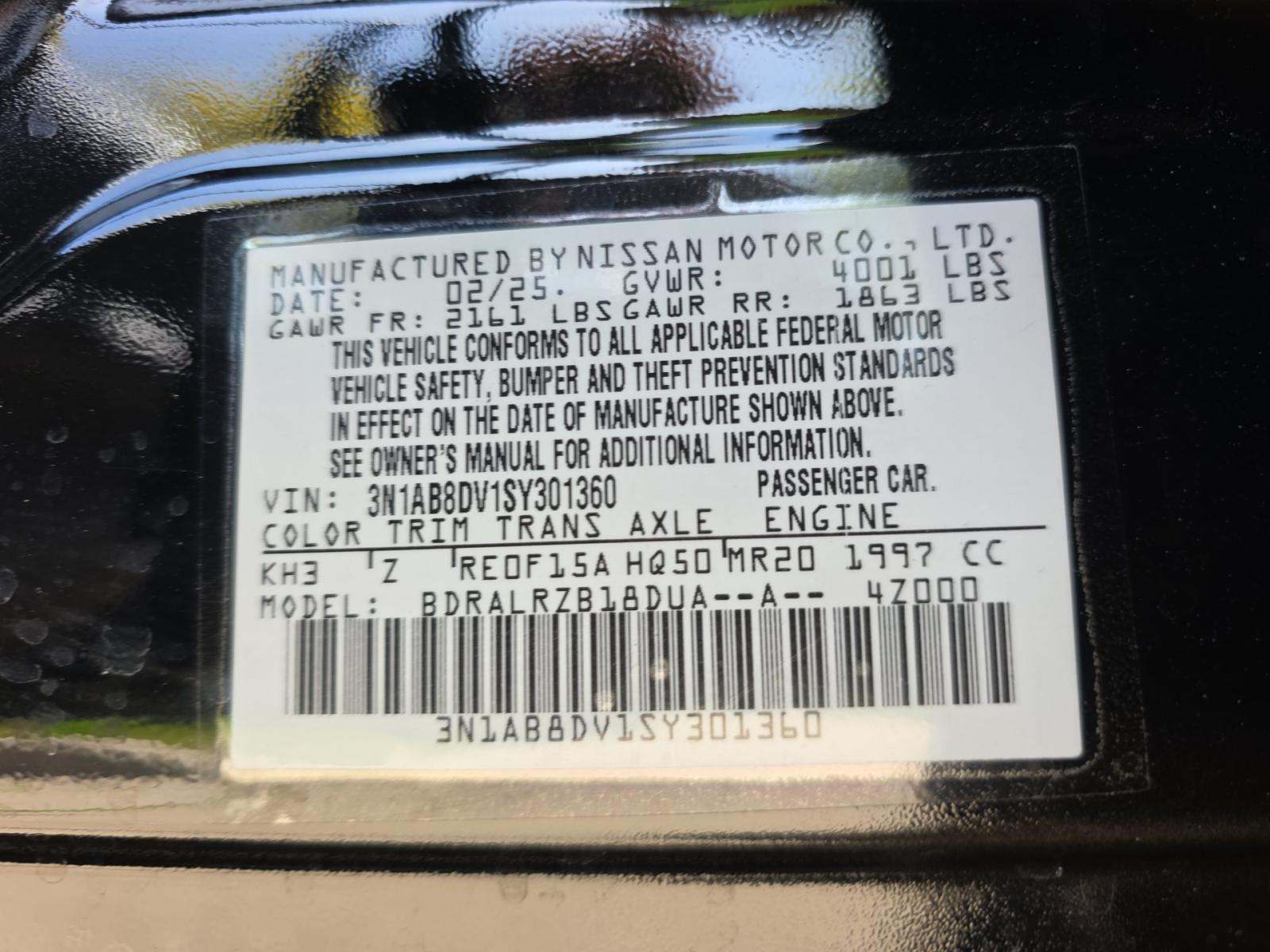NISSAN SENTRA - 5
