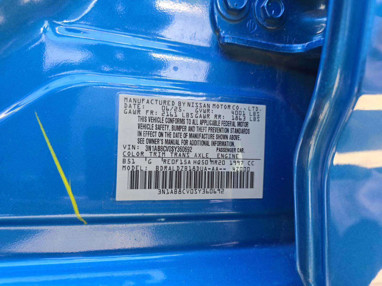 NISSAN SENTRA - 5
