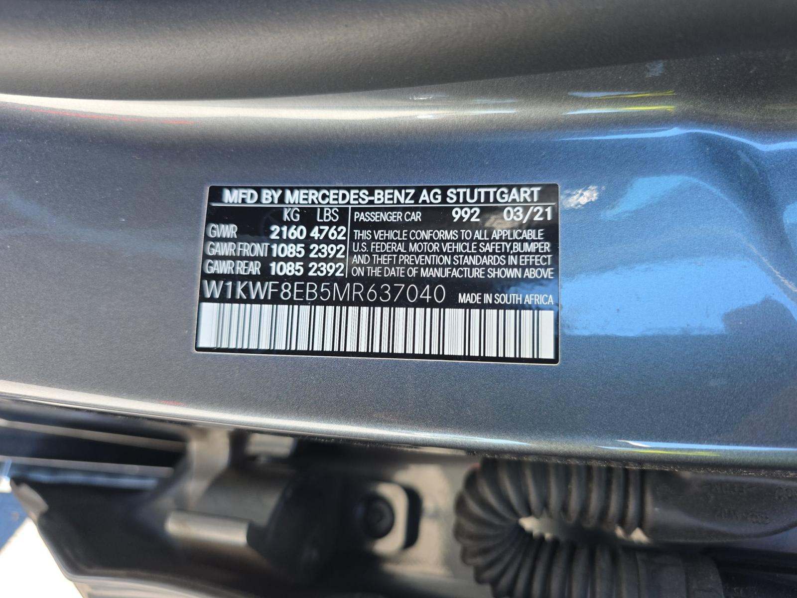 2021 Mercedes-Benz C-Class C 300 AWD