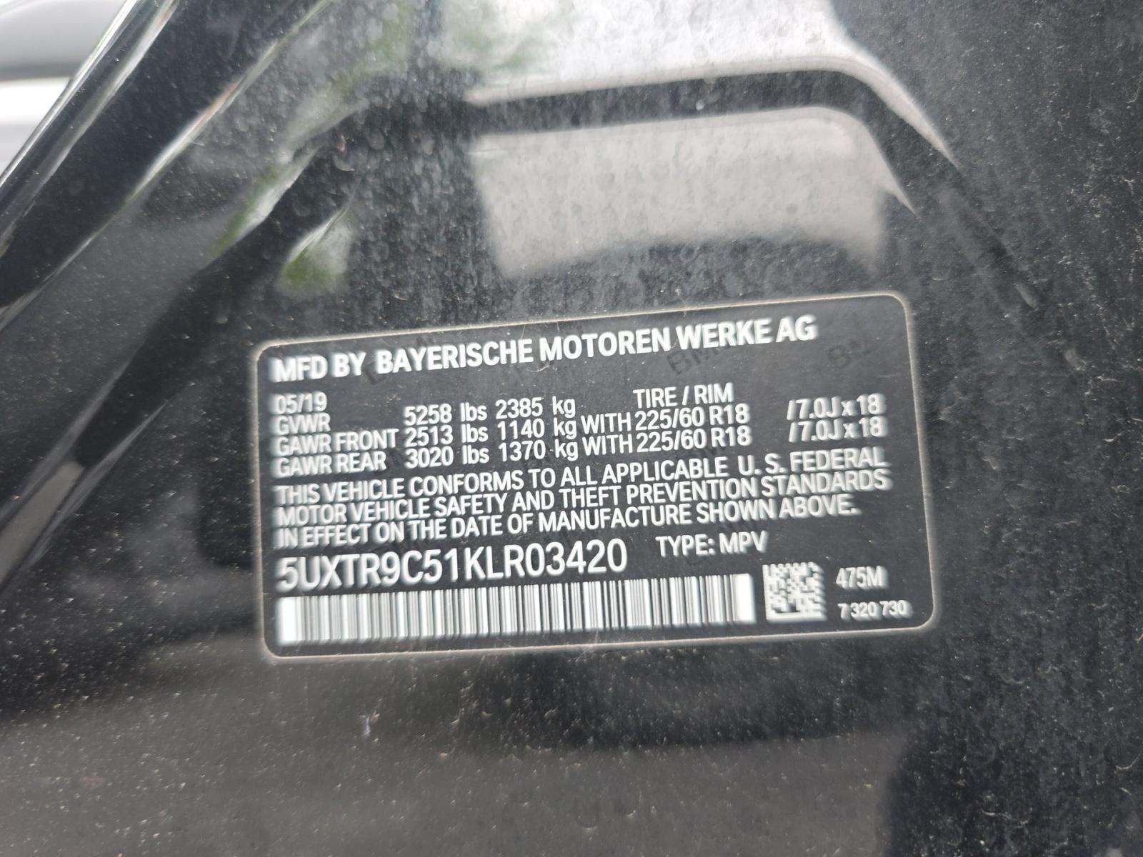 2019 BMW X3 xDrive30i AWD