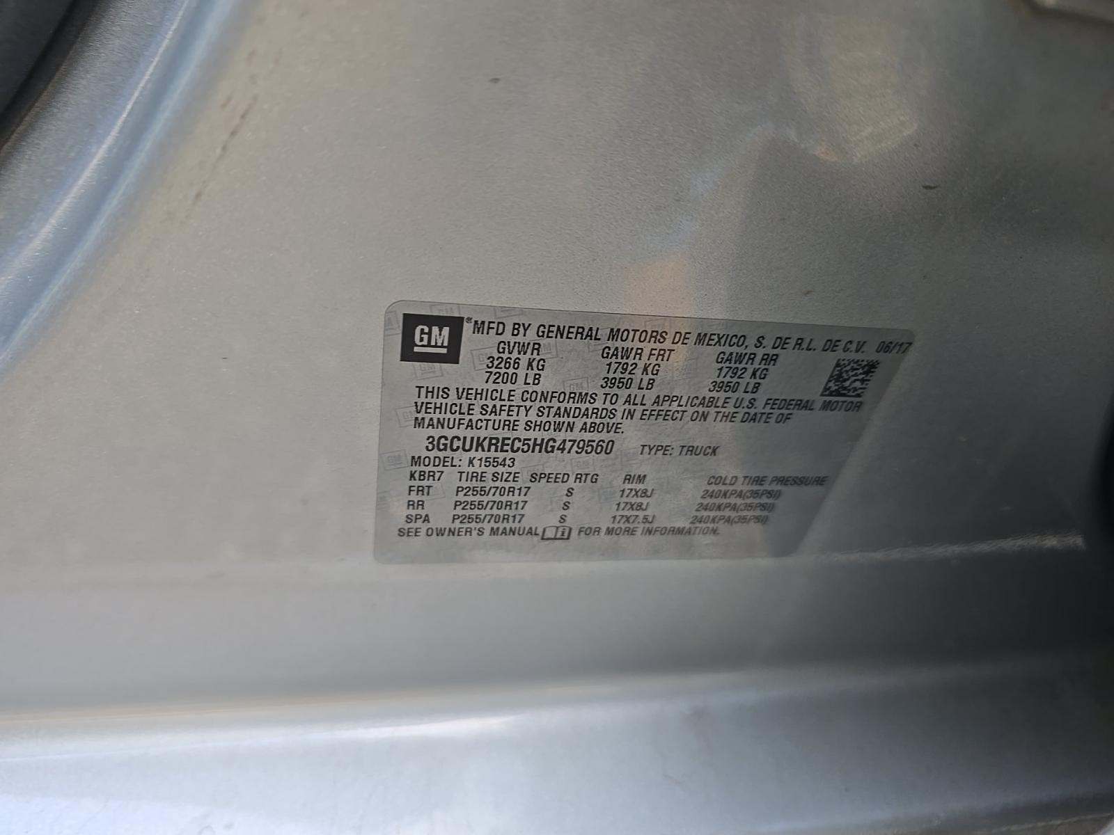 2017 Chevrolet Silverado 1500 LT AWD