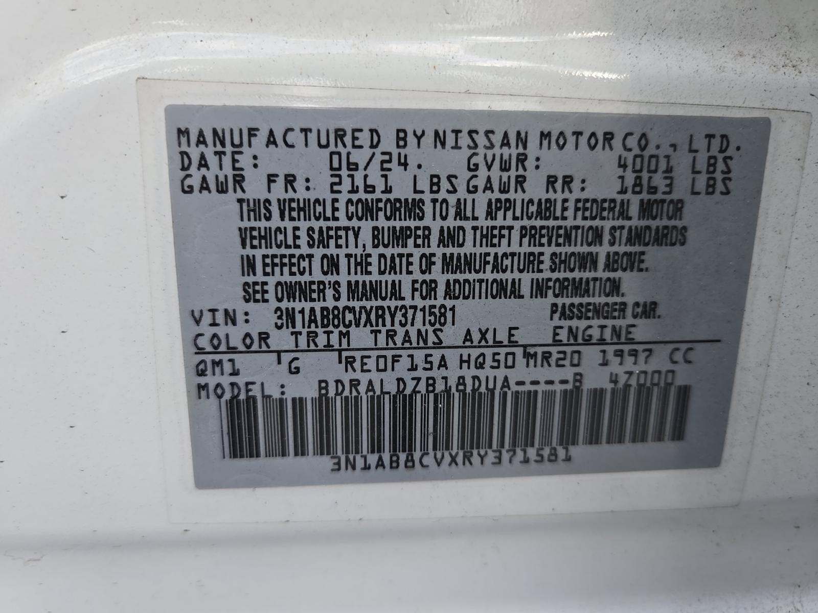 NISSAN SENTRA - 5
