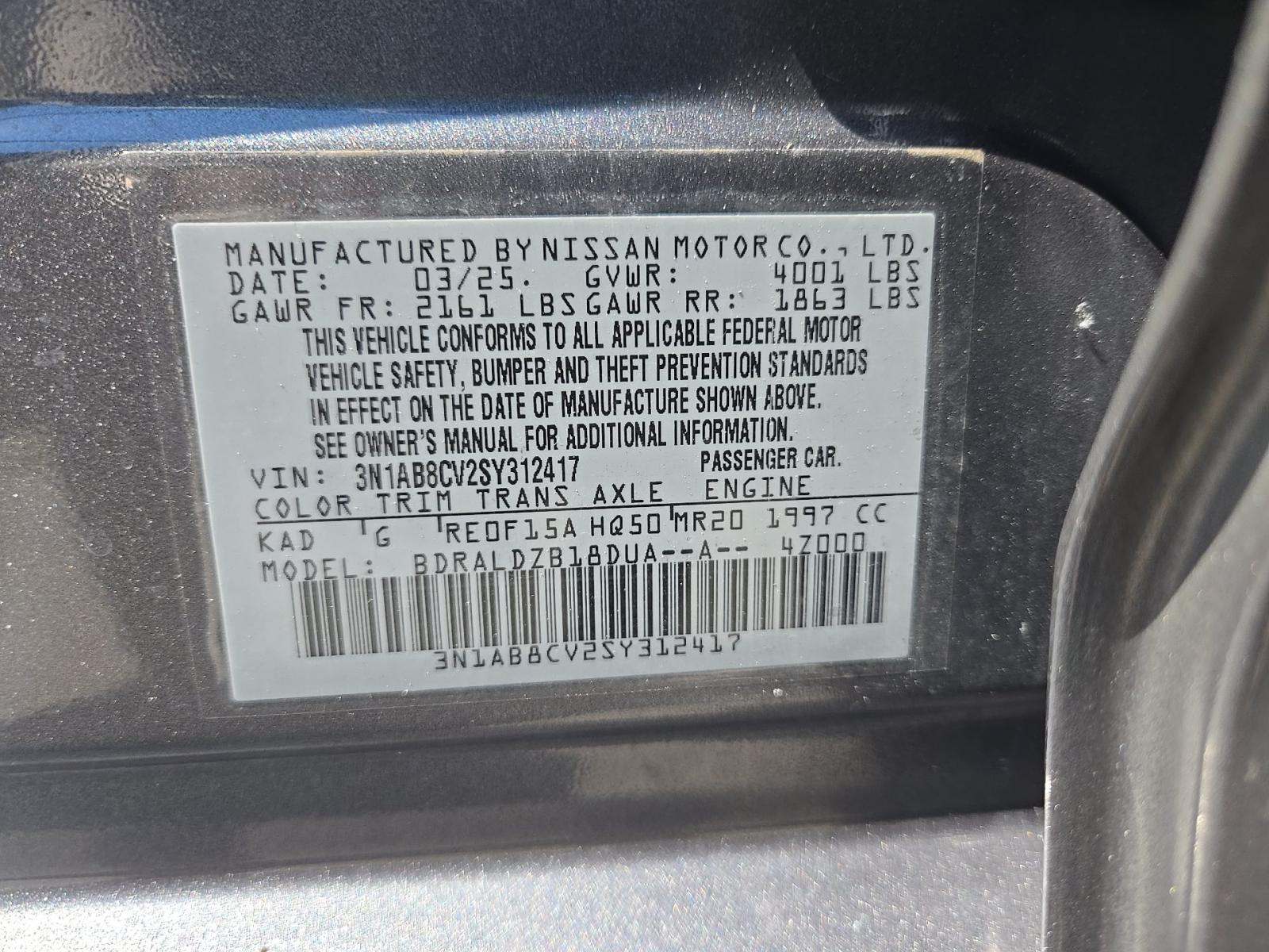 NISSAN SENTRA - 5