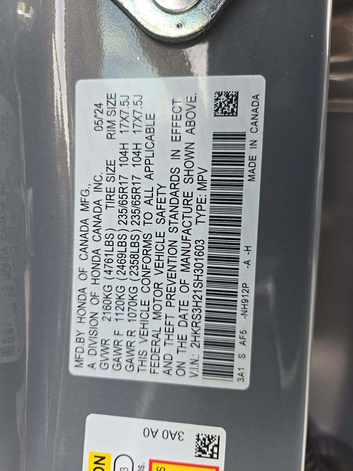 2025 Honda CR-V LX FWD