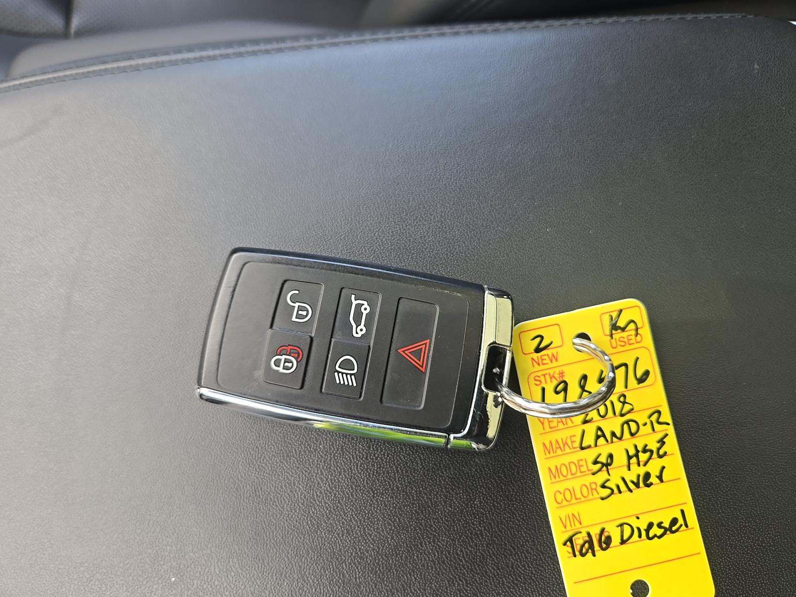 2018 Land Rover Range Rover Sport HSE AWD