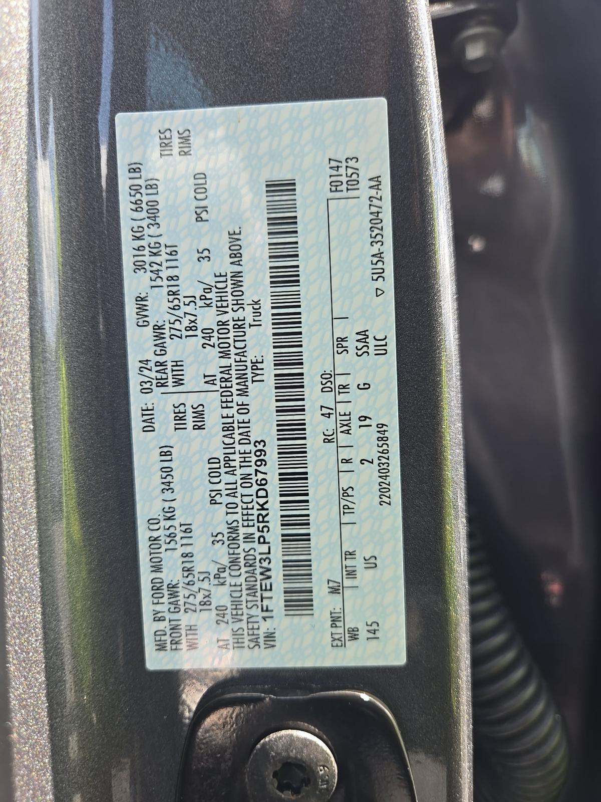 2024 Ford F-150 XLT AWD