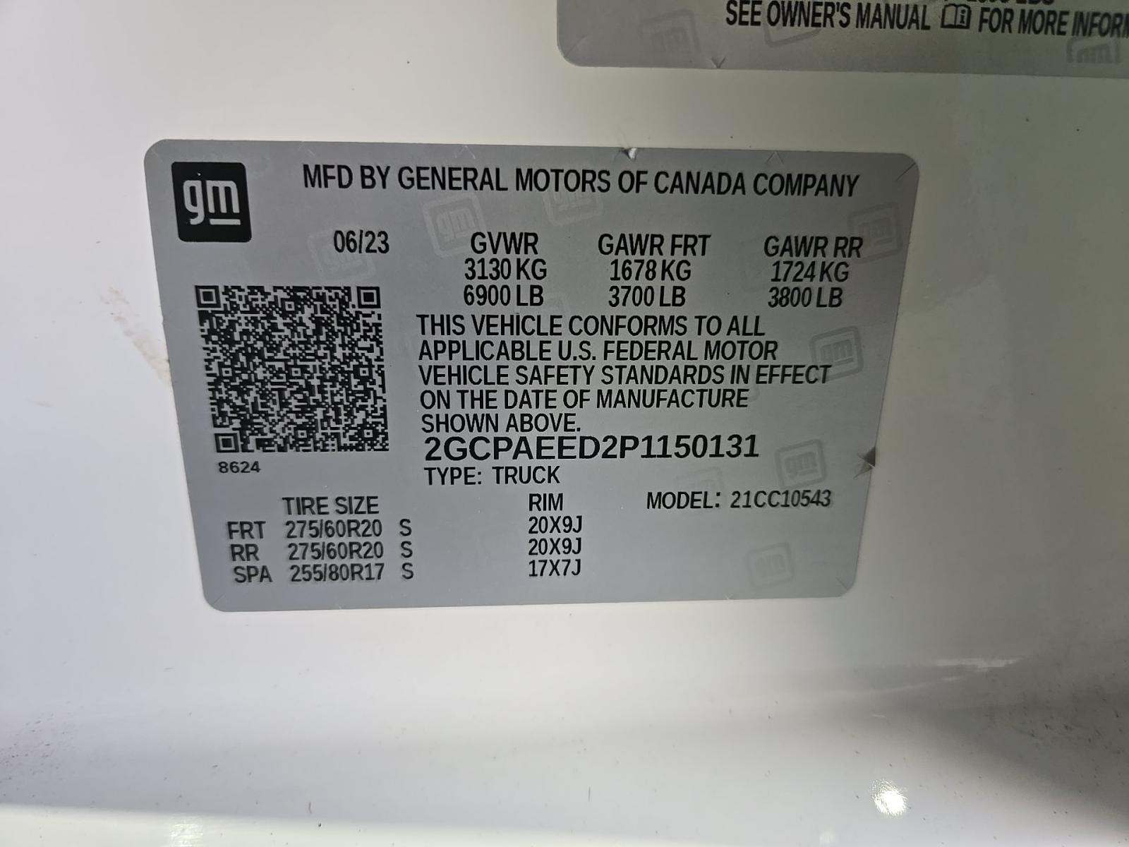 2023 Chevrolet Silverado 1500 LTZ RWD