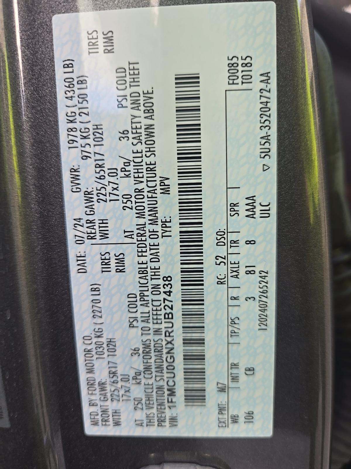 2024 Ford Escape Active FWD