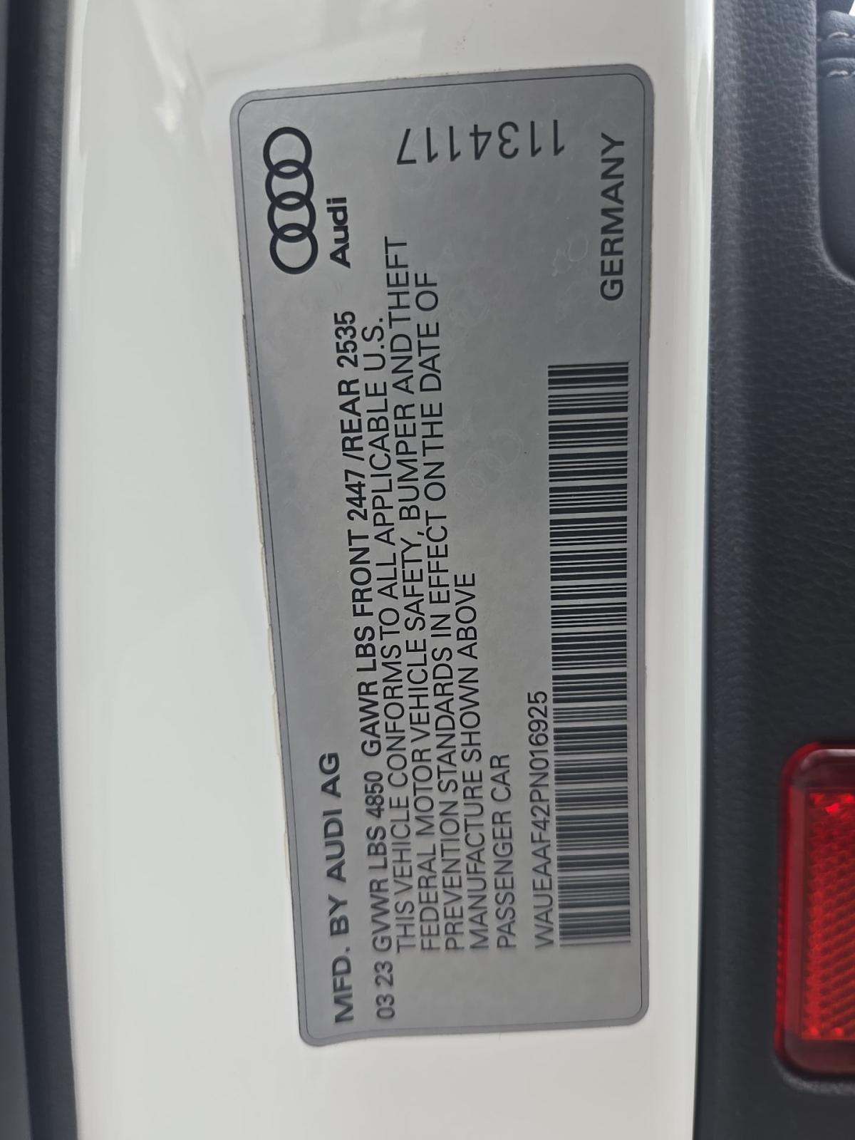 2023 Audi A4 S line Premium Plus AWD