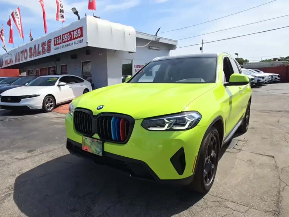 2024 BMW X3 xDrive30i AWD