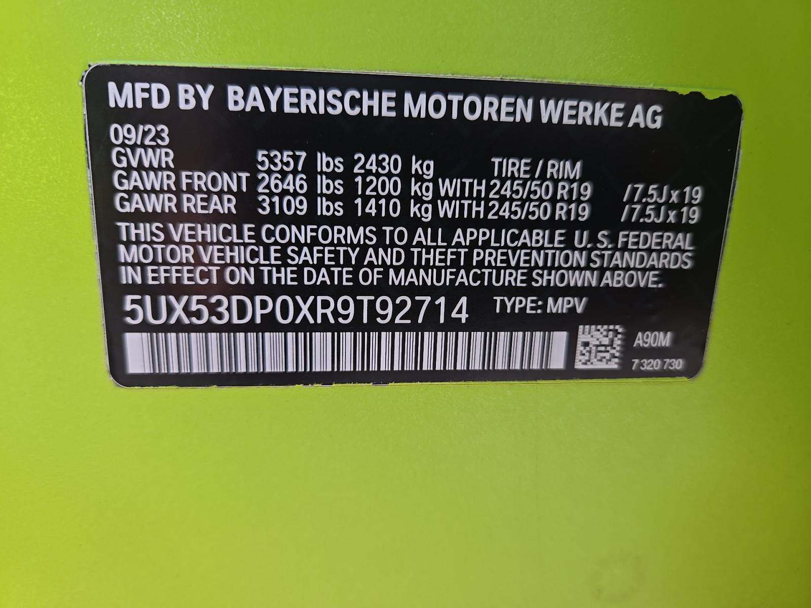 2024 BMW X3 xDrive30i AWD