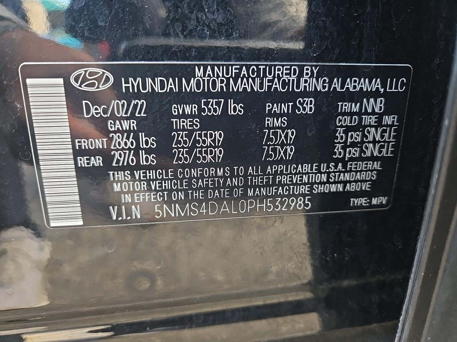 2023 Hyundai Santa Fe Limited AWD