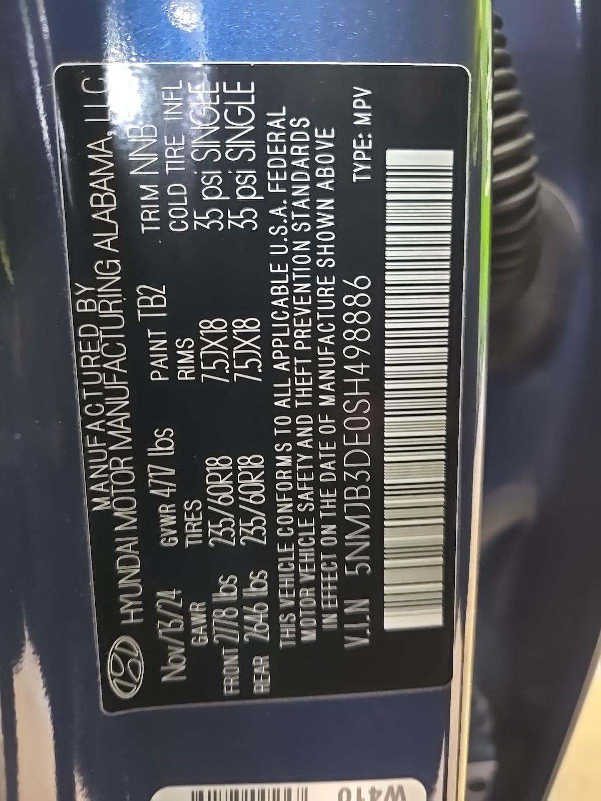 2025 Hyundai Tucson SEL FWD