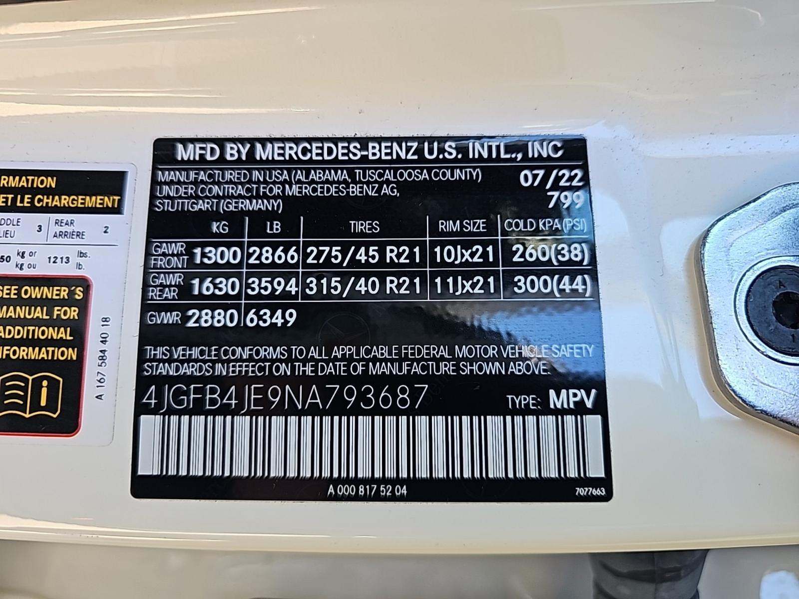 2022 Mercedes-Benz GLE GLE 350 RWD