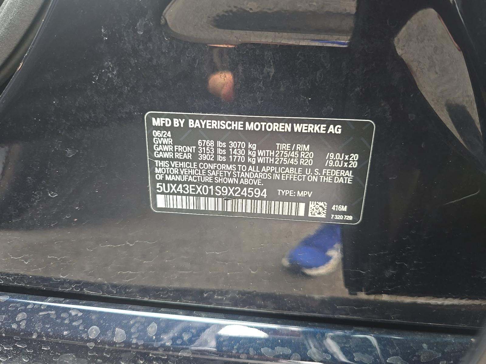 2025 BMW X6 M60i xDrive AWD
