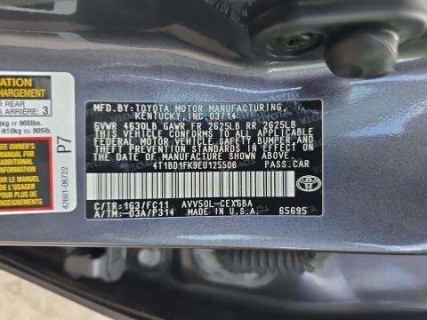 2014 Toyota Camry Hybrid XLE FWD