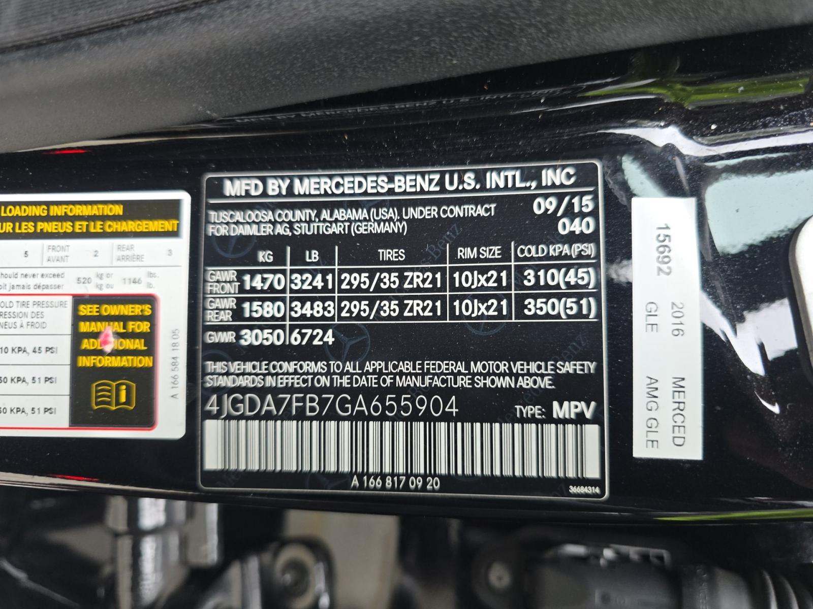 MERCEDES-BENZ GLE-CLASS - 5