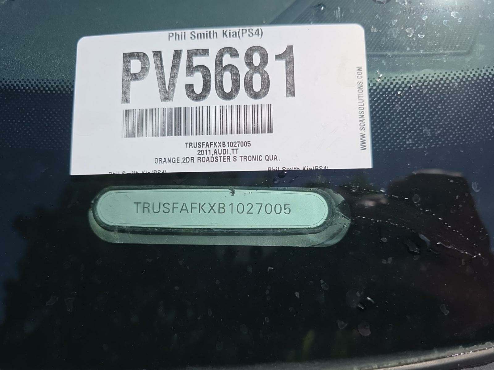 2011 Audi TT 2.0T Premium Plus AWD