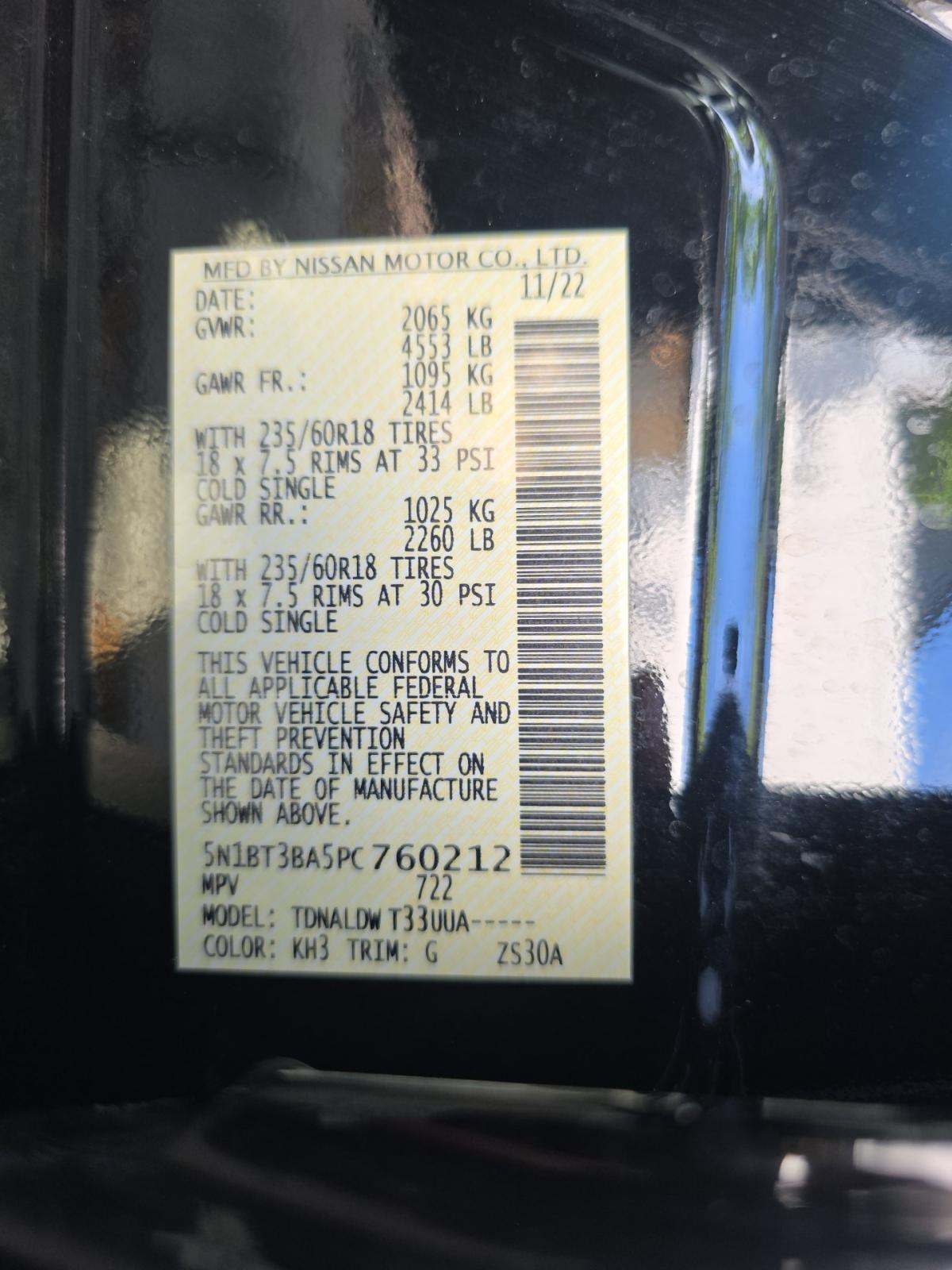 2023 Nissan Rogue SV FWD