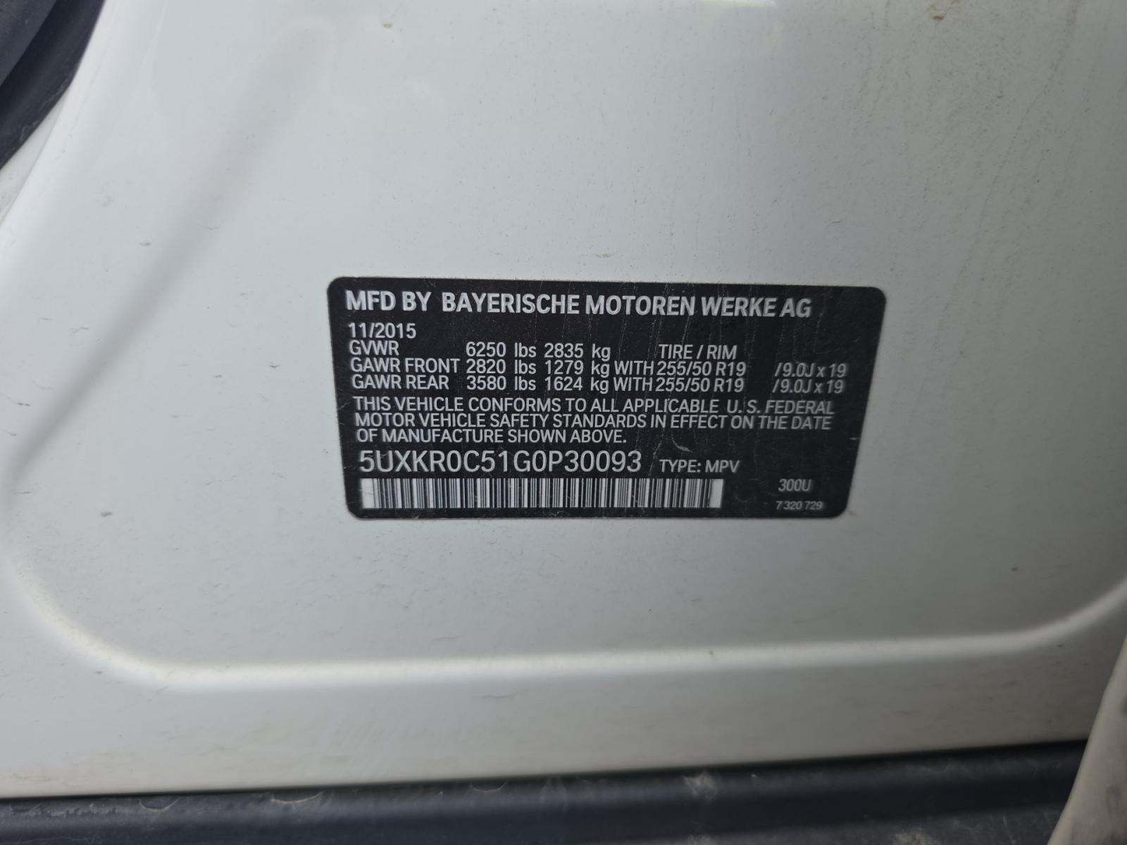 2016 BMW X5 xDrive35i AWD