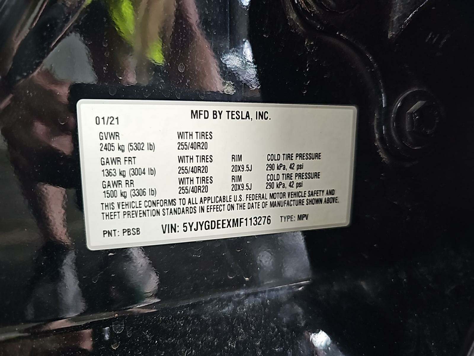 2021 Tesla Model Y Long Range AWD