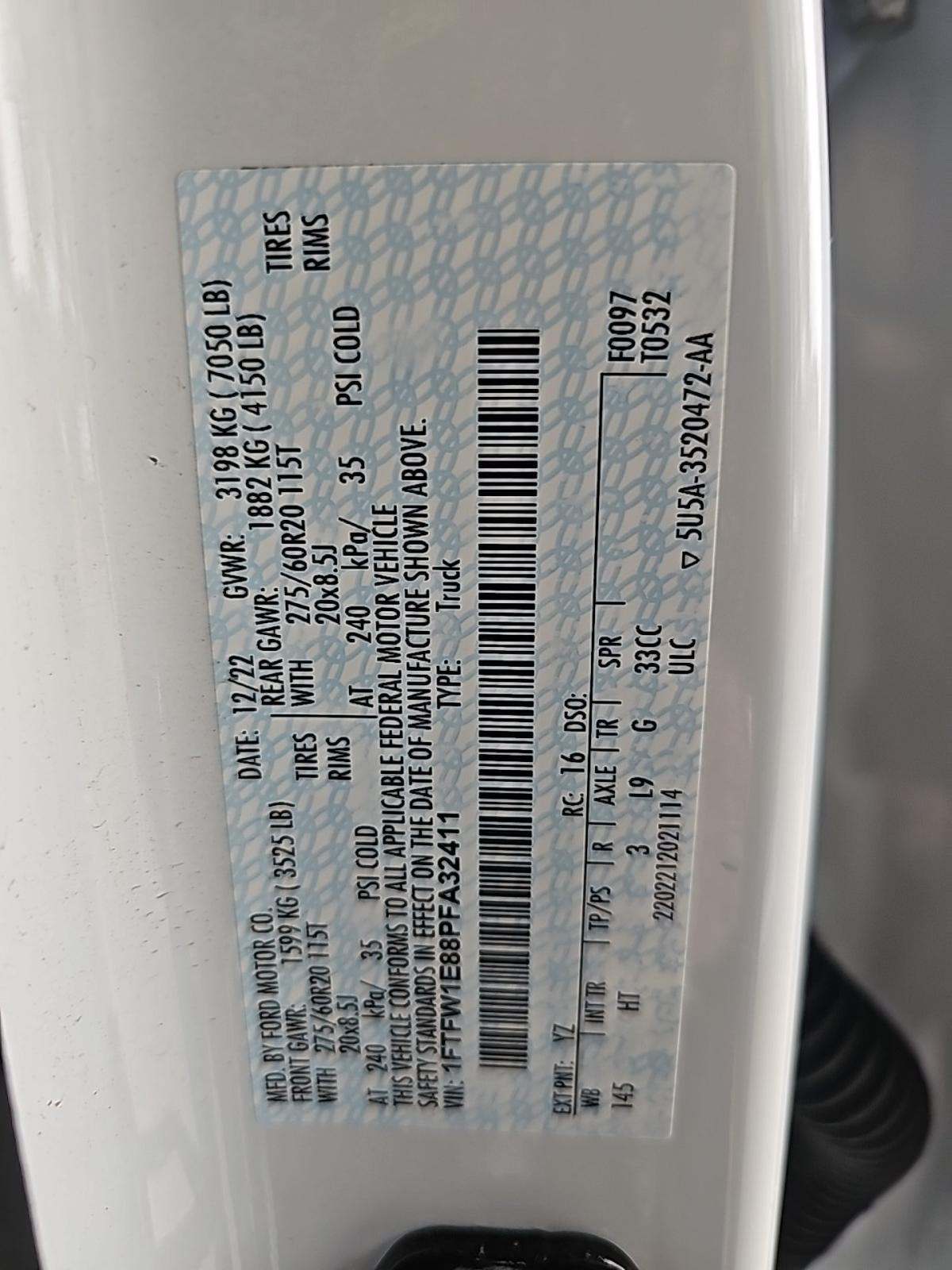 2023 Ford F-150 Lariat AWD