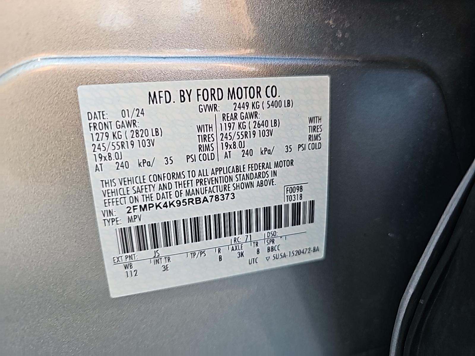 2024 Ford Edge Titanium AWD