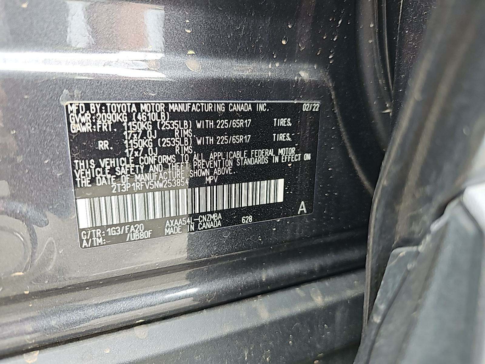 2022 Toyota RAV4 XLE AWD