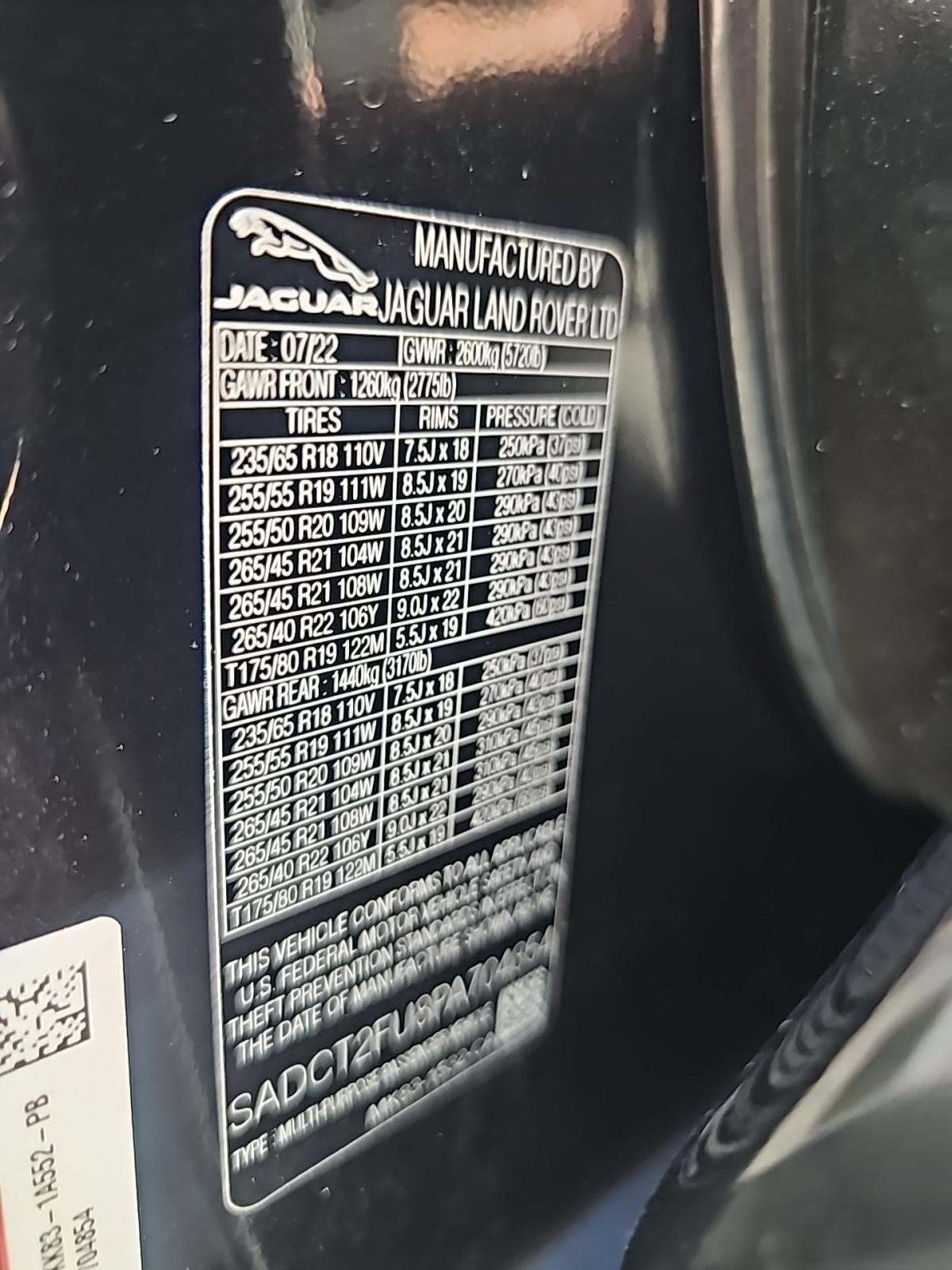 2023 Jaguar F-PACE P400 R-Dynamic S AWD