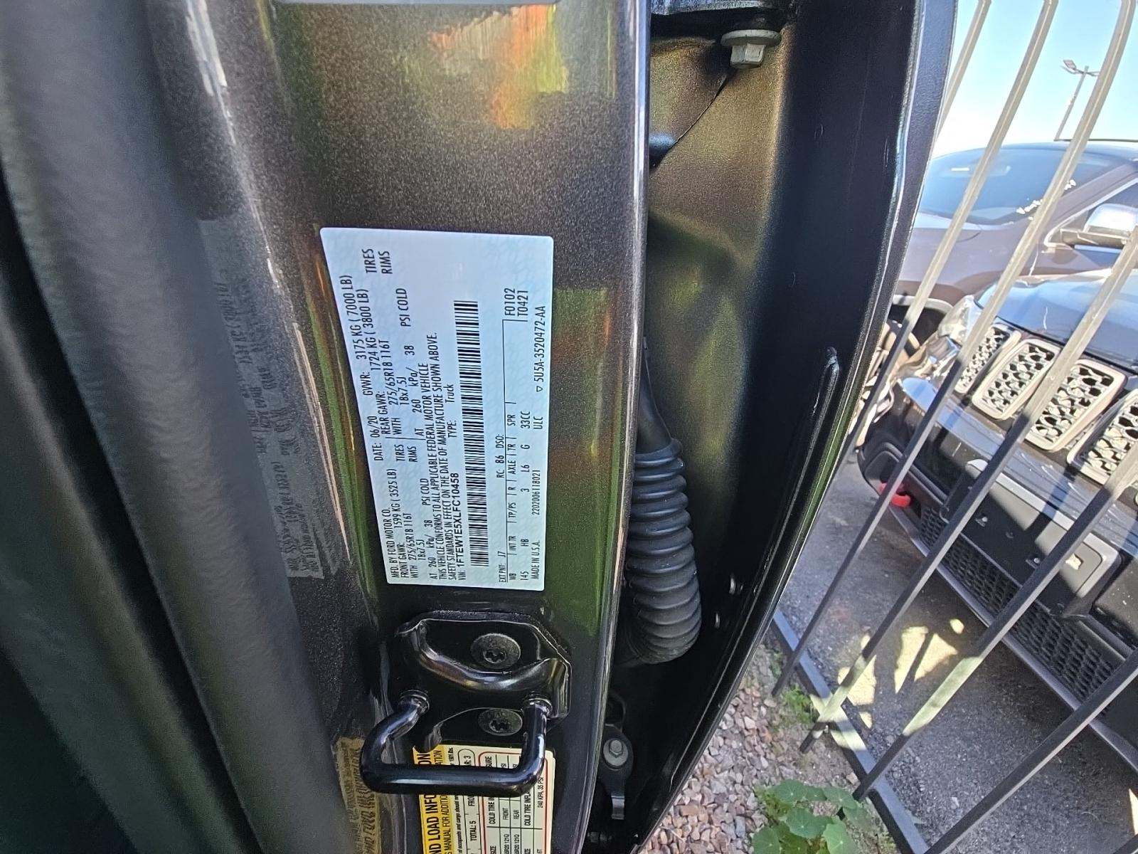 2020 Ford F-150 Lariat AWD