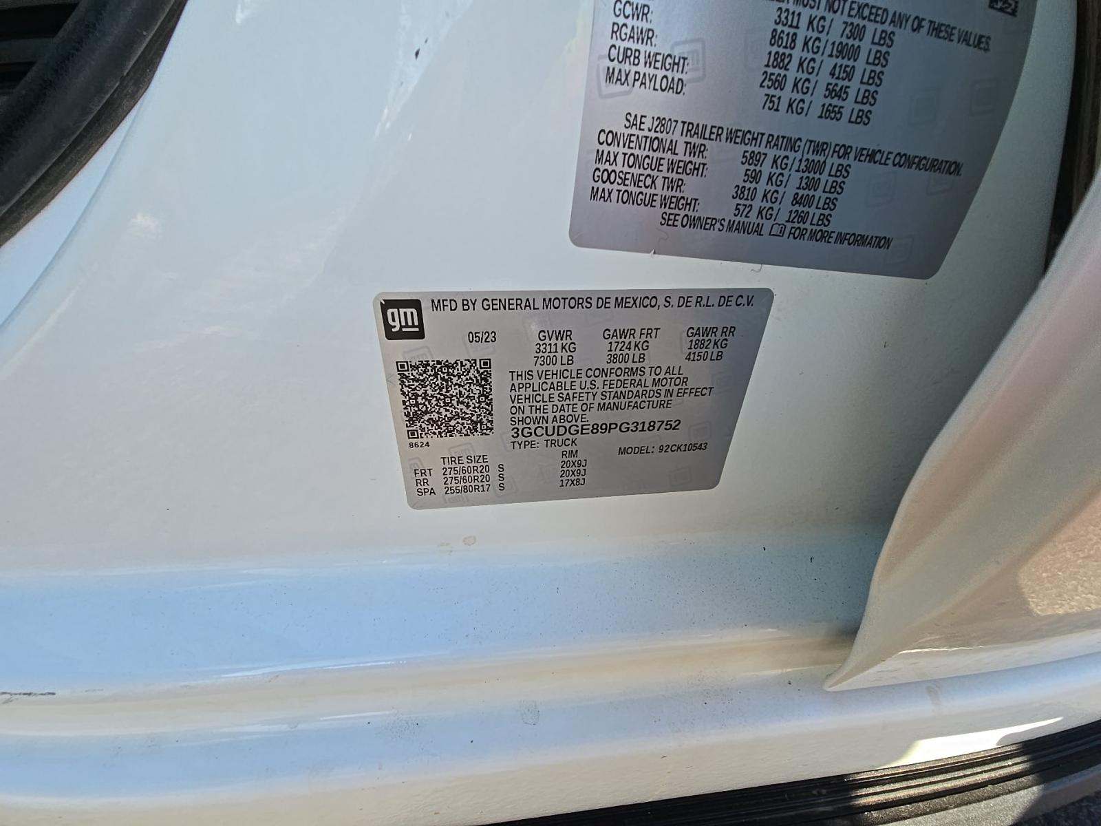 2023 Chevrolet Silverado 1500 LTZ AWD