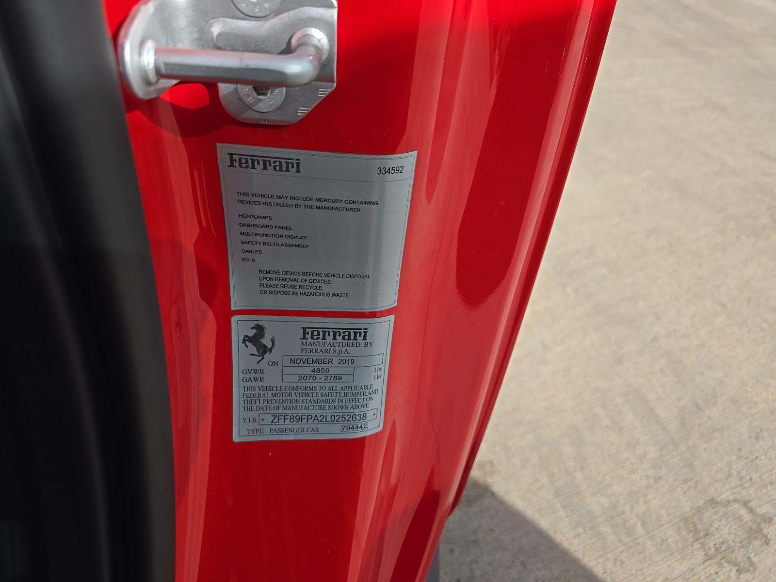 2020 Ferrari Portofino Base RWD