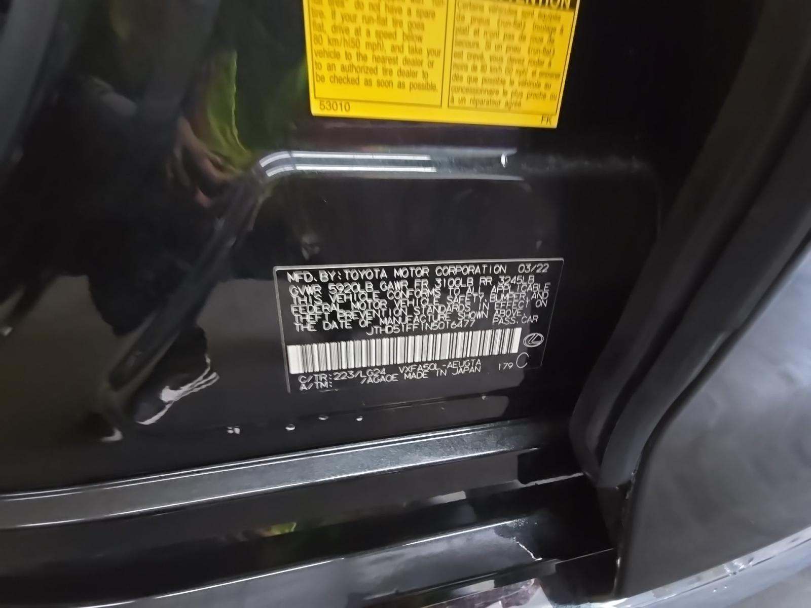 2022 Lexus LS LS 500 RWD