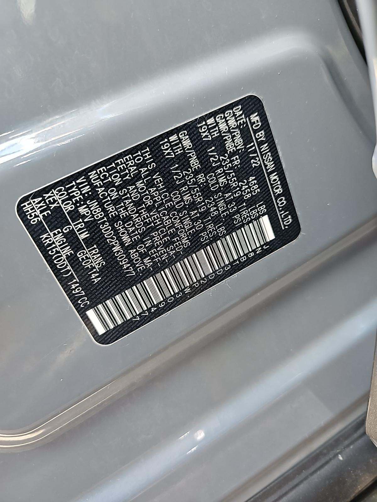 2023 Nissan Rogue Platinum AWD