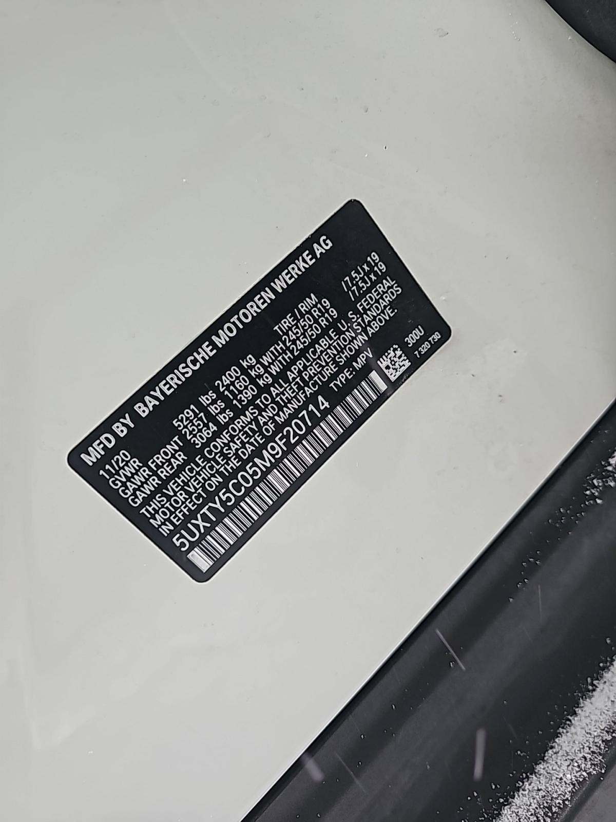 2021 BMW X3 xDrive30i AWD