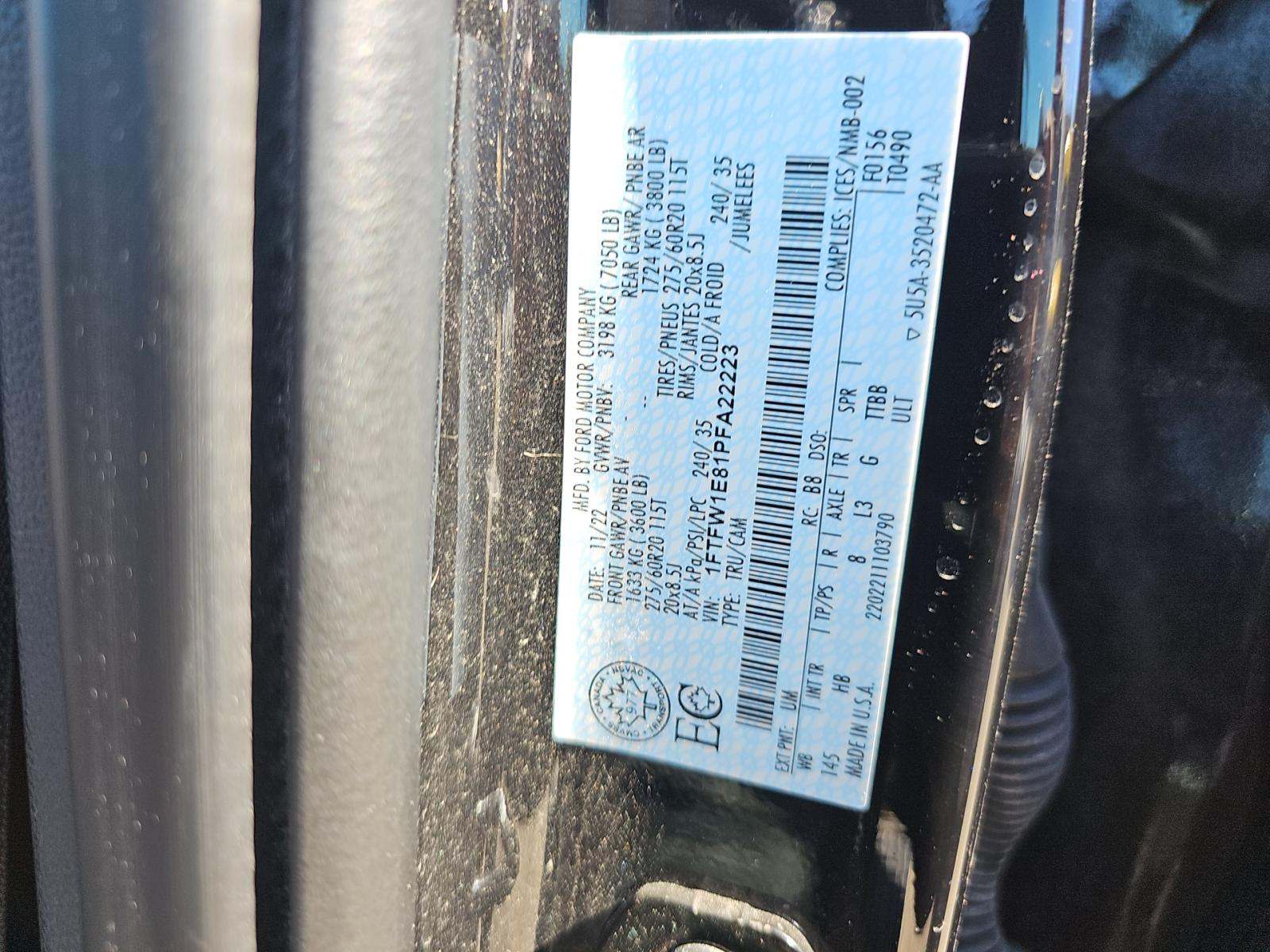 2023 Ford F-150 Lariat AWD