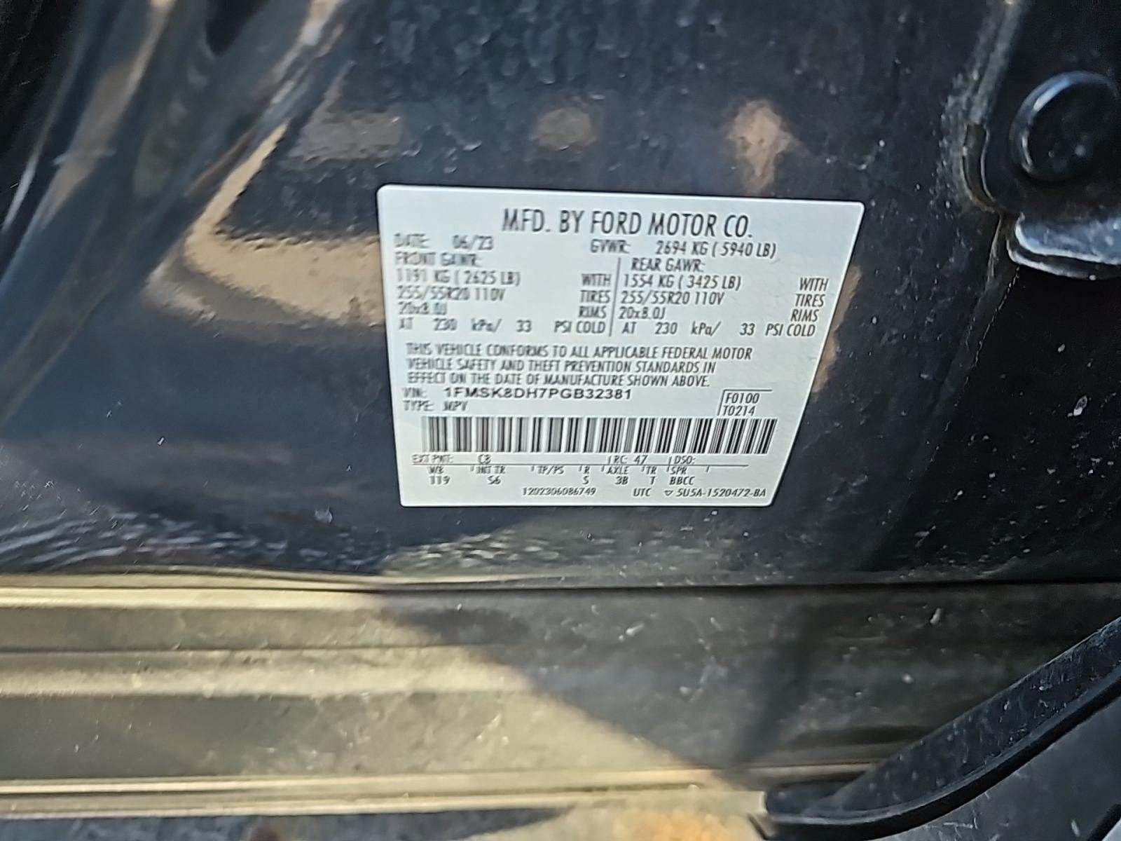 2023 Ford Explorer XLT AWD