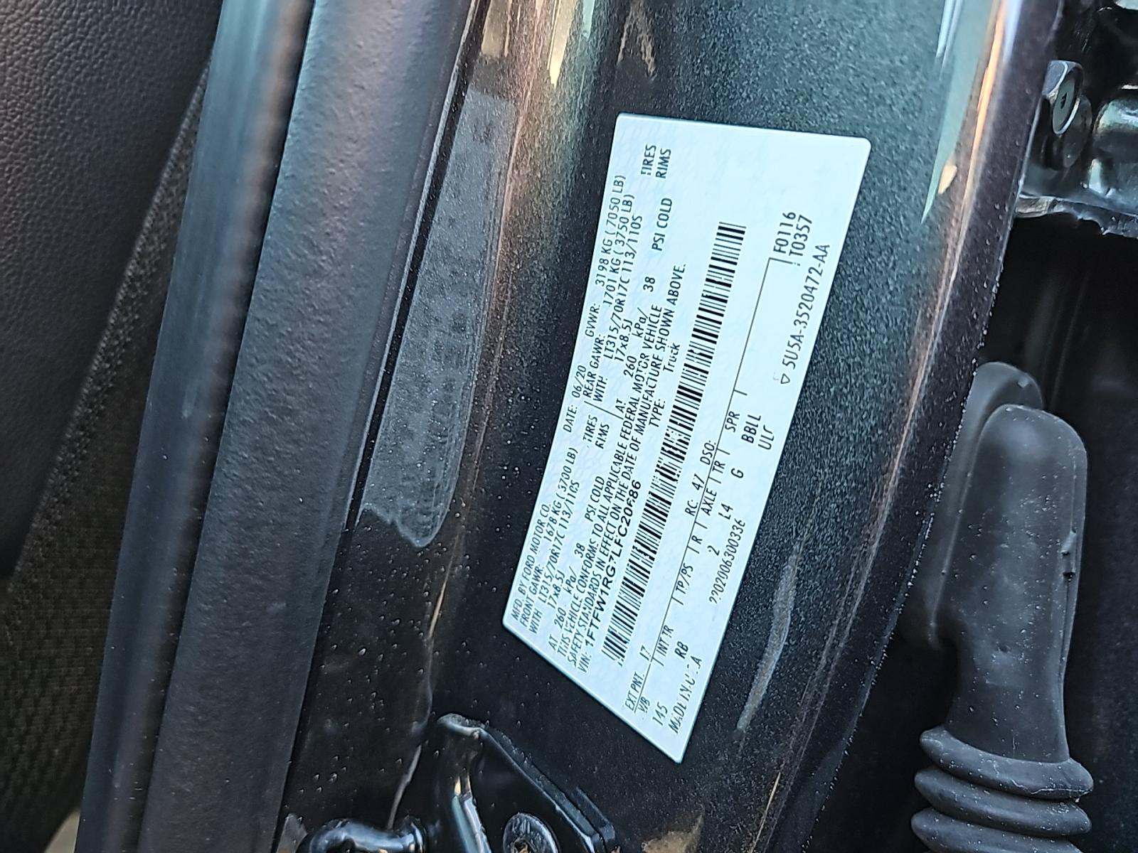 2020 Ford F-150 Raptor AWD