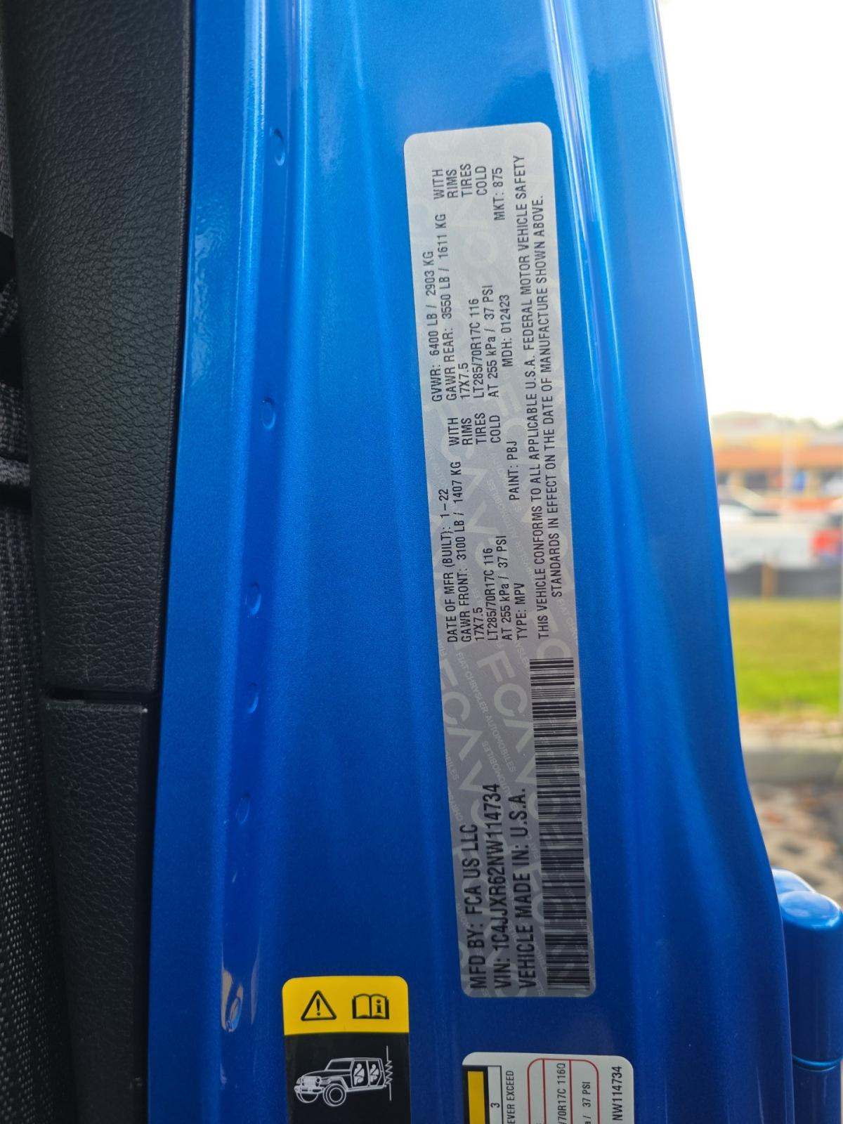 2022 Jeep Wrangler Unlimited 4xe Rubicon AWD