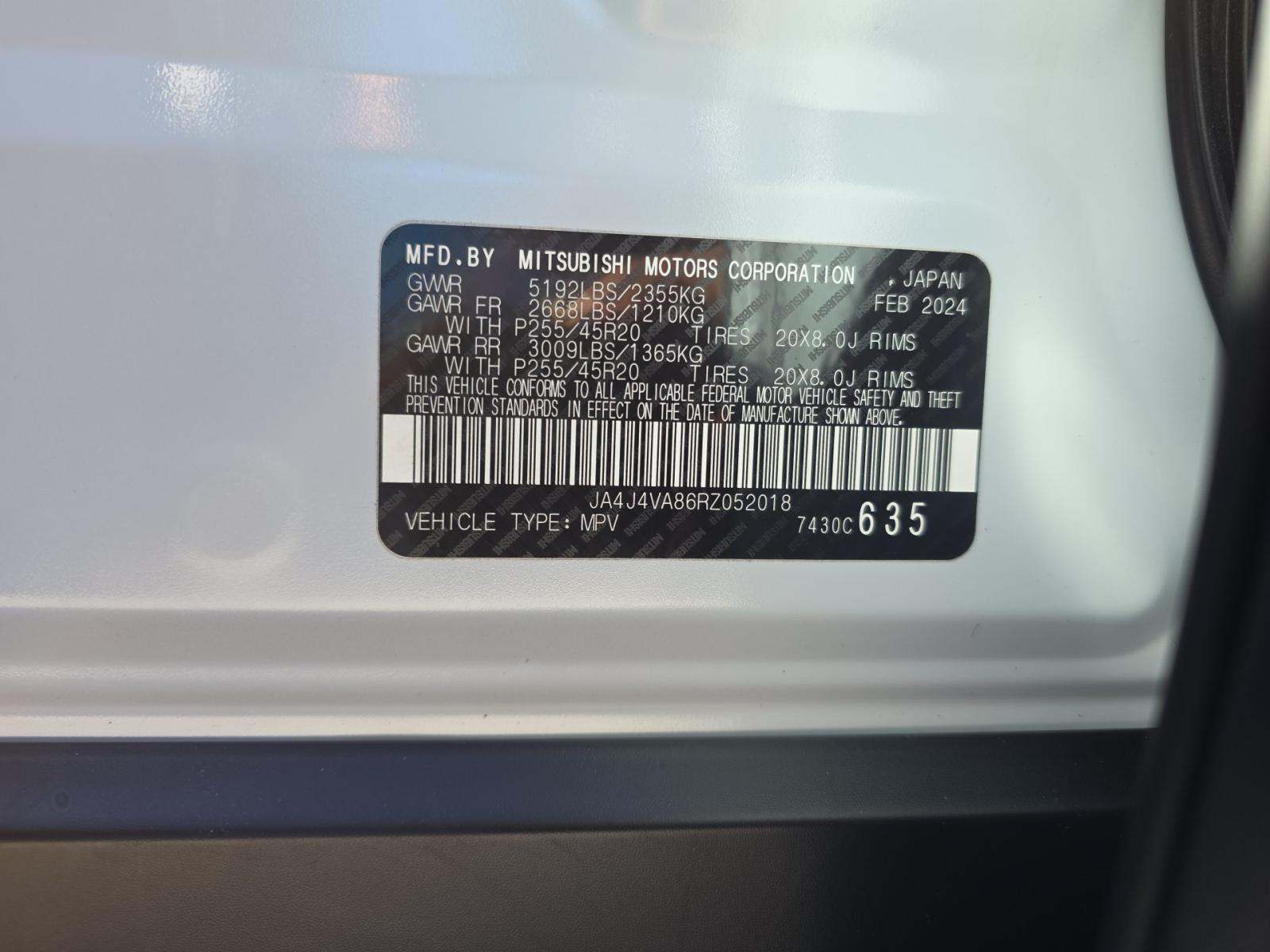 2024 Mitsubishi Outlander SE AWD