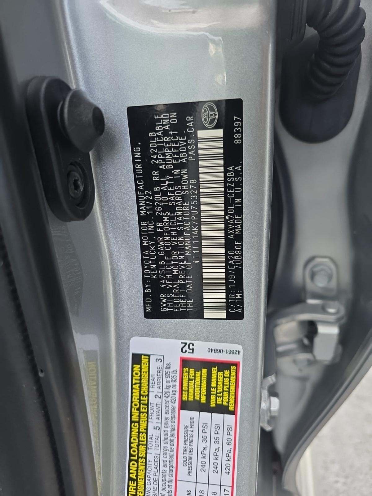 2023 Toyota Camry SE FWD