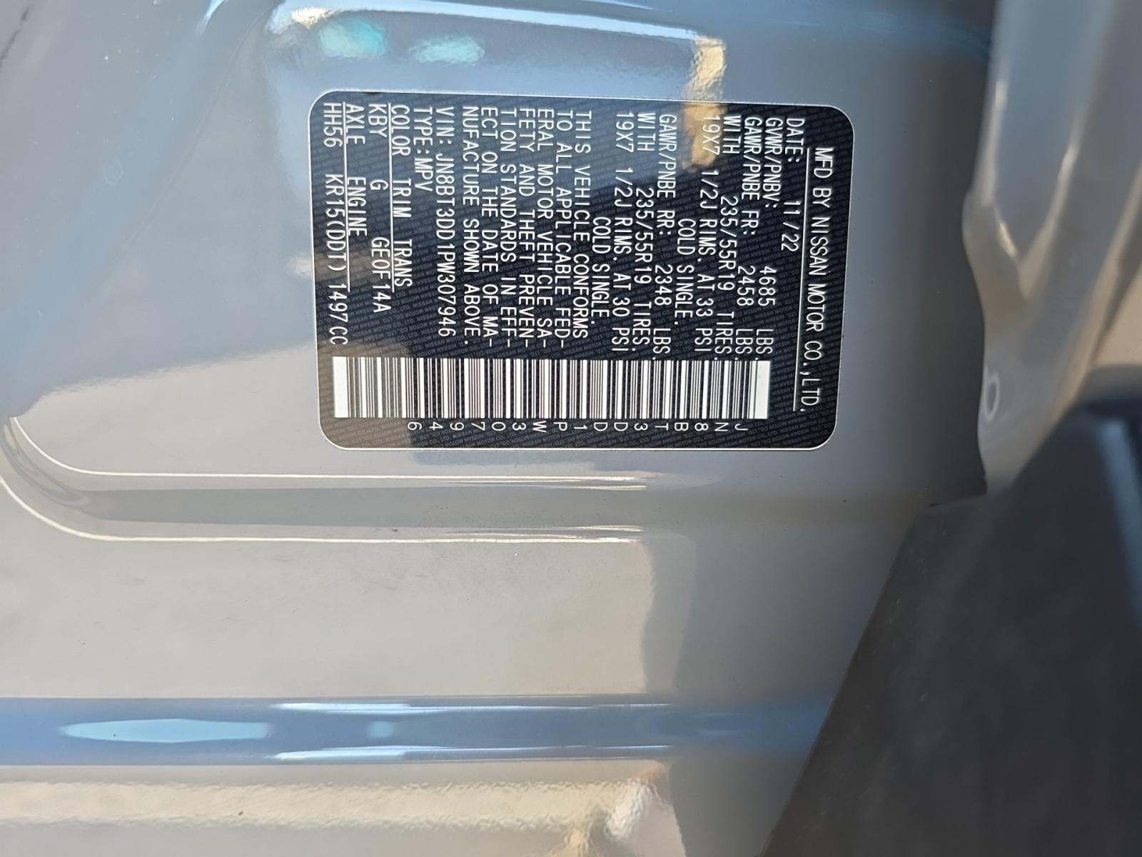 2023 Nissan Rogue Platinum AWD