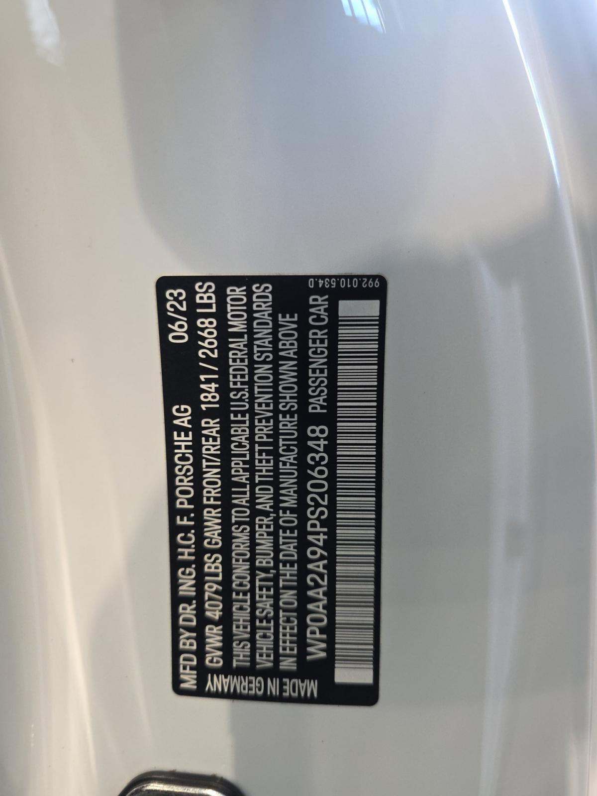 2023 Porsche 911 Carrera T RWD