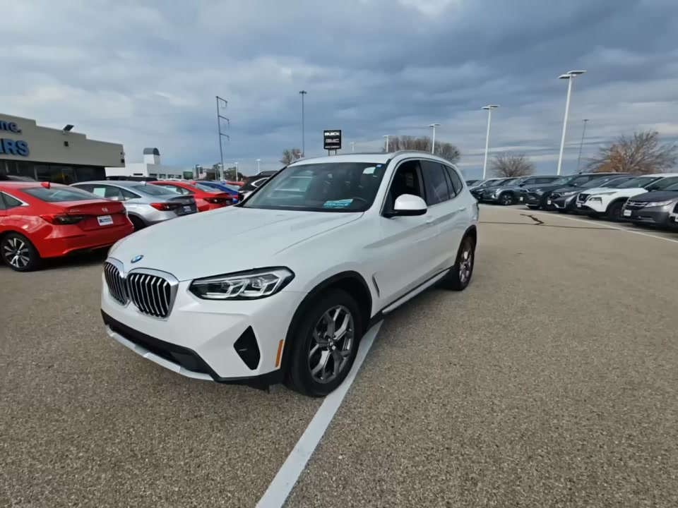 2022 BMW X3 xDrive30i AWD