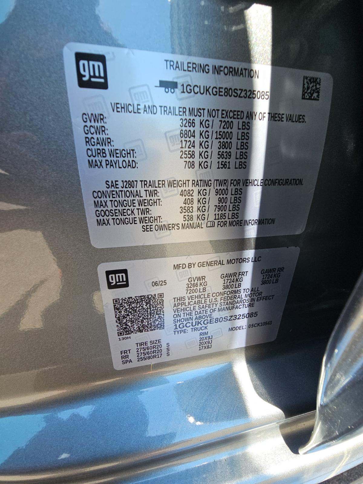 2025 Chevrolet Silverado 1500 LTZ AWD