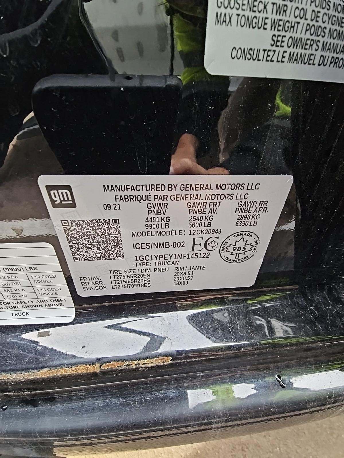 2022 Chevrolet Silverado 2500HD LTZ AWD