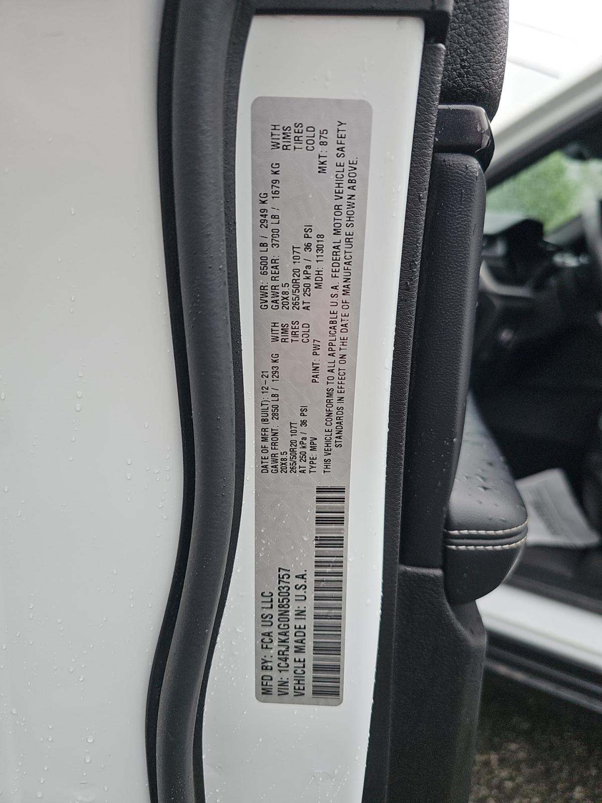 2022 Jeep Grand Cherokee L Altitude AWD