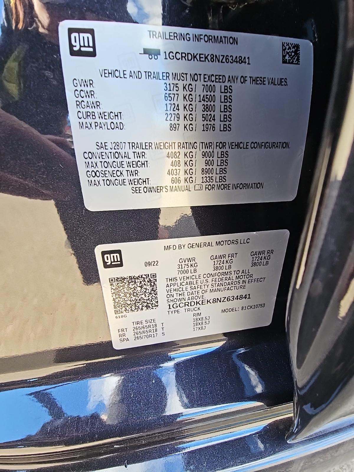 2022 Chevrolet Silverado 1500 LT AWD